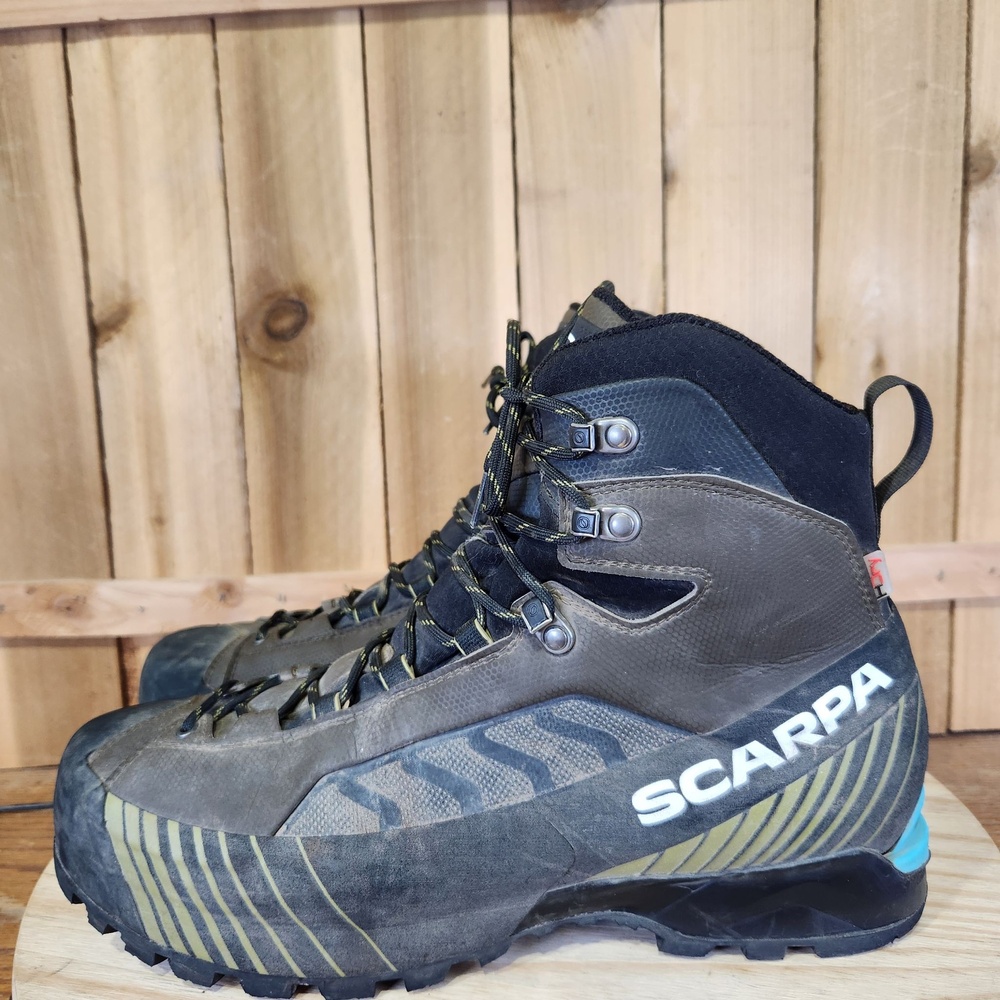 Scarpa Ribelle Lite HD Mountaineering Boots Mens 11.5 Brown Vibram Hiking